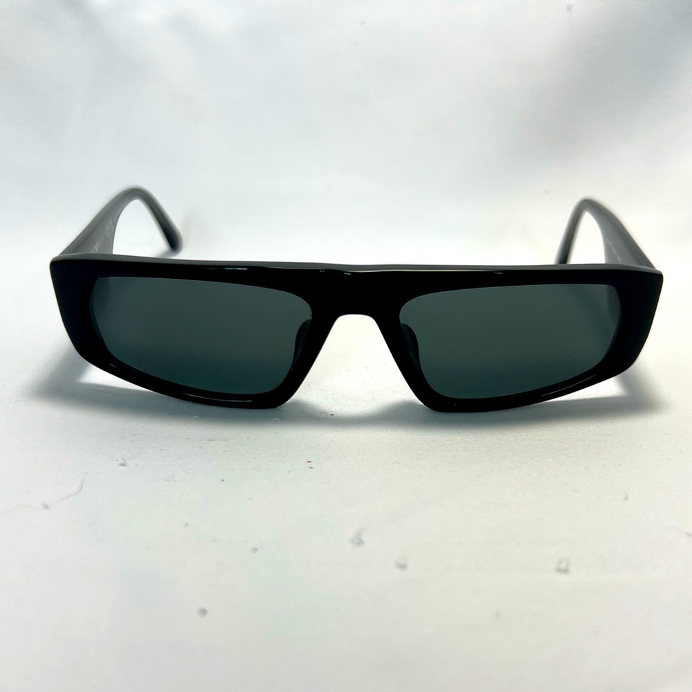 Emporio Armani Black Rectangular Sunglasses